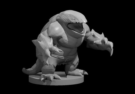 Werebulette miniature model for D&D - Dungeons and Dragons, Pathfinder and Tabletop RPGs