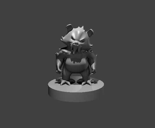 Zorbo miniature model for D&D - Dungeons and Dragons, Pathfinder and Tabletop RPGs