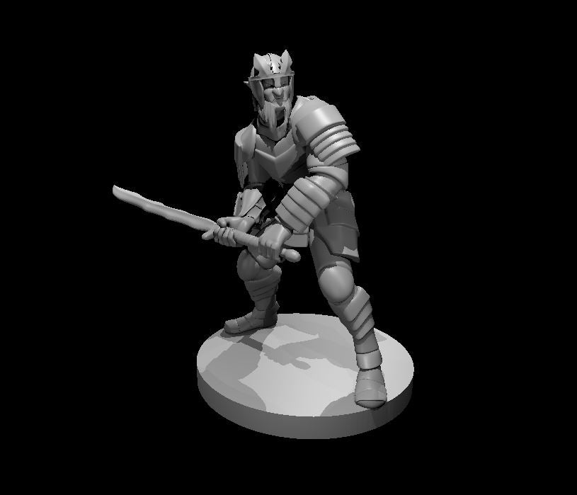 Hobgoblin Captain miniature model for D&D - Dungeons and Dragons, Pathfinder and Tabletop RPGs