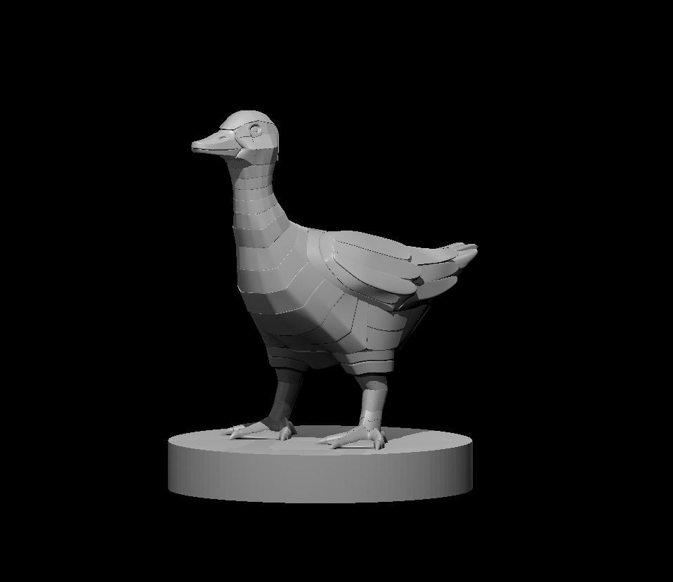 Clockwork Duck miniature model for D&D - Dungeons and Dragons, Pathfinder and Tabletop RPGs