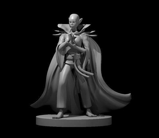 Githzerai Zerth miniature model for D&D - Dungeons and Dragons, Pathfinder and Tabletop RPGs