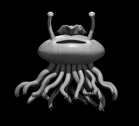 Flumph Lord miniature model for D&D - Dungeons and Dragons, Pathfinder and Tabletop RPGs