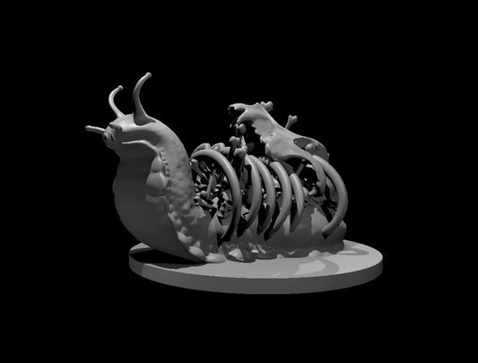 Bone Whelk miniature model for D&D - Dungeons and Dragons, Pathfinder and Tabletop RPGs