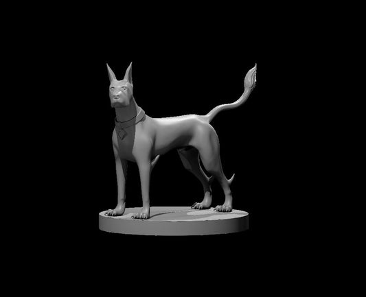 Blink Dog miniature model for D&D - Dungeons and Dragons, Pathfinder and Tabletop RPGs