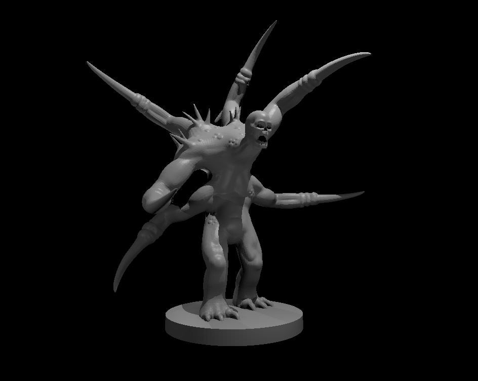 Star Spawn Mangler miniature model for D&D - Dungeons and Dragons, Pathfinder and Tabletop RPGs