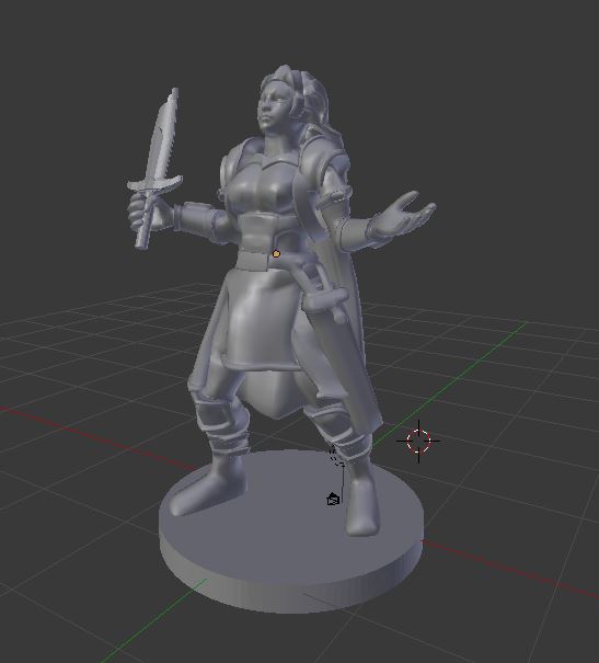 Martyr miniature model for D&D - Dungeons and Dragons, Pathfinder and Tabletop RPGs