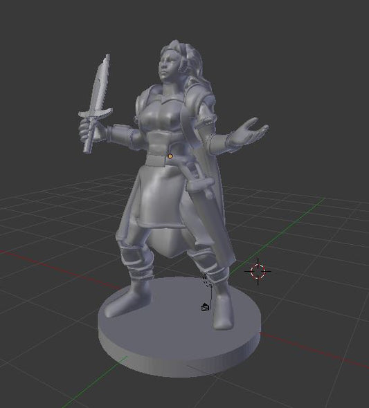 Martyr miniature model for D&D - Dungeons and Dragons, Pathfinder and Tabletop RPGs