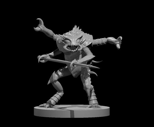 Mezzoloth miniature model for D&D - Dungeons and Dragons, Pathfinder and Tabletop RPGs