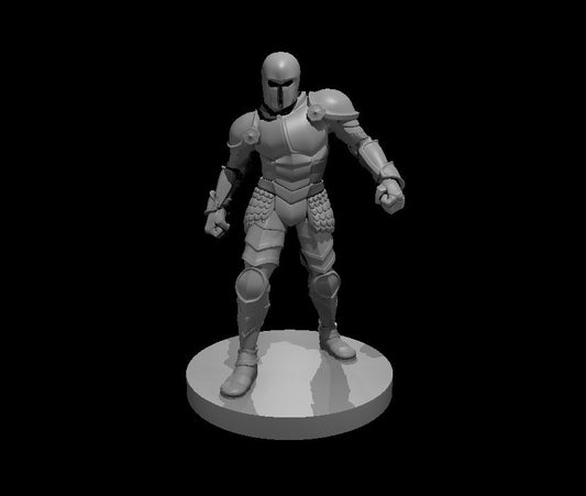Animated Armor miniature model for D&D - Dungeons and Dragons, Pathfinder and Tabletop RPGs