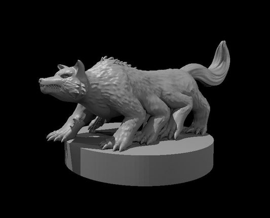 Aurumvorax miniature model for D&D - Dungeons and Dragons, Pathfinder and Tabletop RPGs