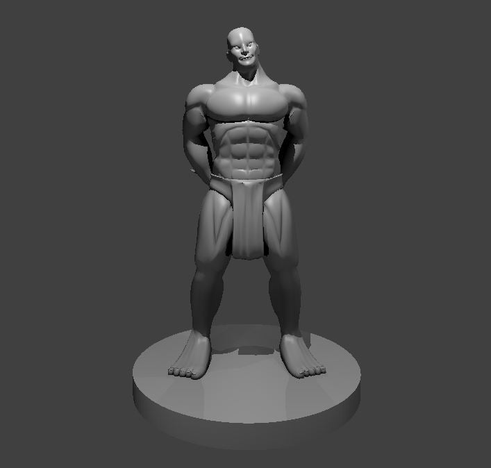 Male Yuan-Ti Pureblood Super Seducer miniature model for D&D - Dungeons and Dragons, Pathfinder and Tabletop RPGs