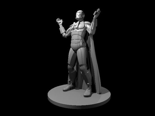 Metal Hero miniature model for D&D - Dungeons and Dragons, Pathfinder and Tabletop RPGs