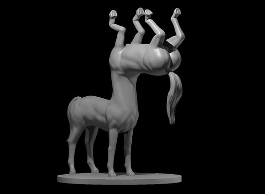 Centaurtaur miniature model for D&D - Dungeons and Dragons, Pathfinder and Tabletop RPGs