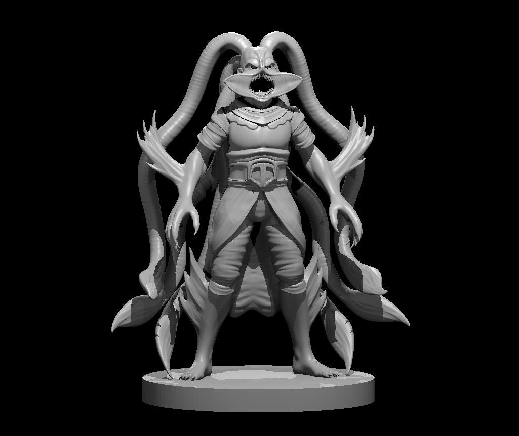 Deep Scon miniature model for D&D - Dungeons and Dragons, Pathfinder and Tabletop RPGs