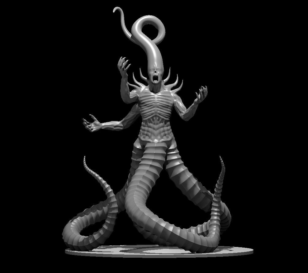 Nyarlahotep miniature model for D&D - Dungeons and Dragons, Pathfinder and Tabletop RPGs