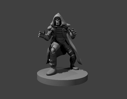 Deathlock Wight miniature model for D&D - Dungeons and Dragons, Pathfinder and Tabletop RPGs