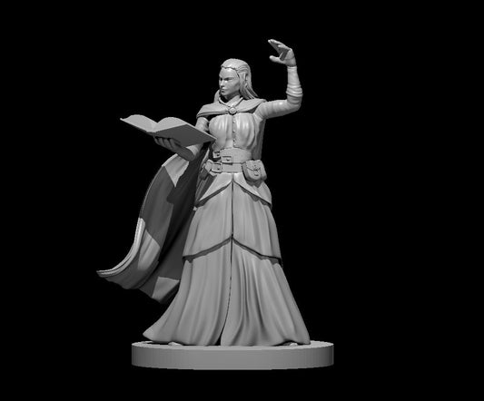 Arch Mage Female miniature model for D&D - Dungeons and Dragons, Pathfinder and Tabletop RPGs