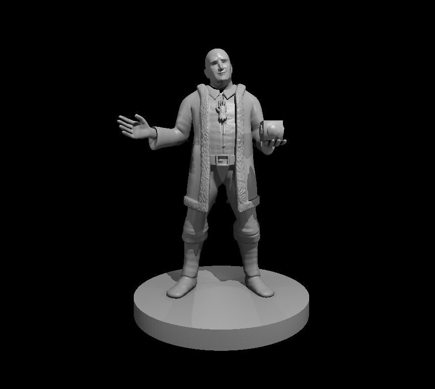 Thavius Kreeg miniature model for D&D - Dungeons and Dragons, Pathfinder and Tabletop RPGs