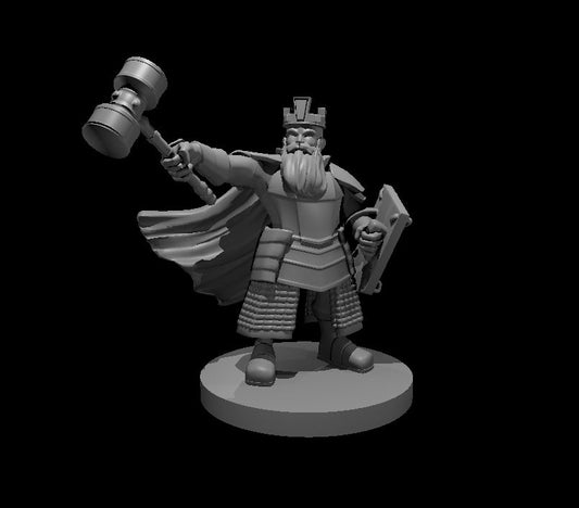 Duergar Warlord miniature model for D&D - Dungeons and Dragons, Pathfinder and Tabletop RPGs