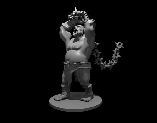 Ogre Chain Brute miniature model for D&D - Dungeons and Dragons, Pathfinder and Tabletop RPGs