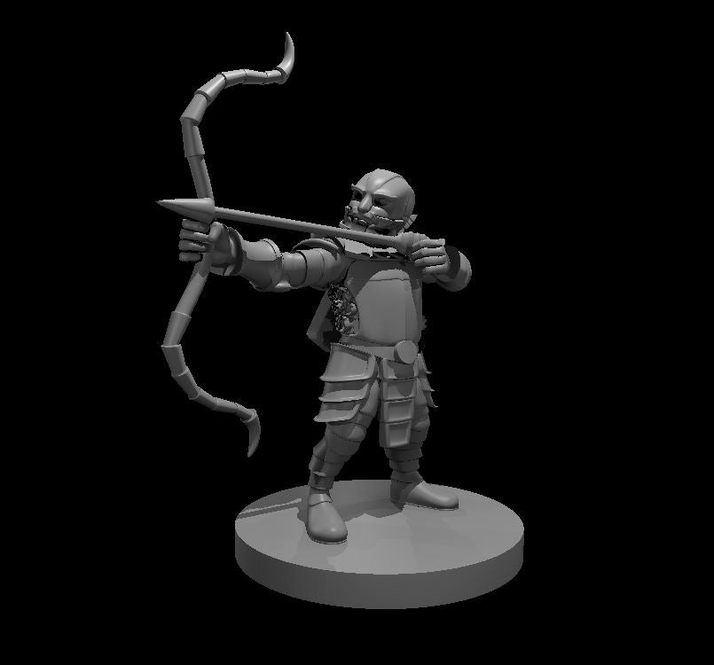 Clockwork Dwarven Ranged Warrior miniature model for D&D - Dungeons and Dragons, Pathfinder and Tabletop RPGs