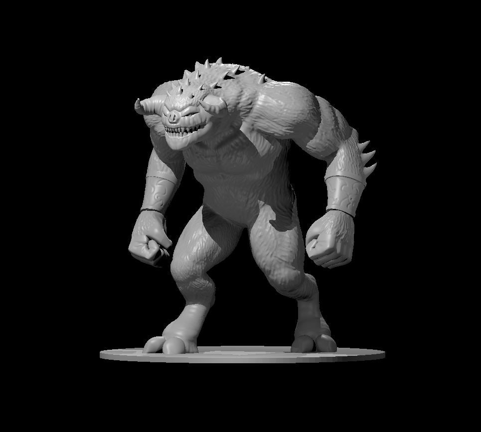 Goristro miniature model for D&D - Dungeons and Dragons, Pathfinder and Tabletop RPGs