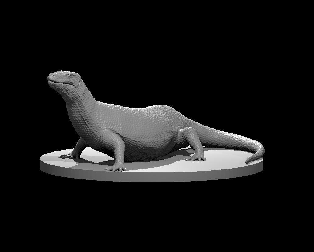 Giant Lizard miniature model for D&D - Dungeons and Dragons, Pathfinder and Tabletop RPGs