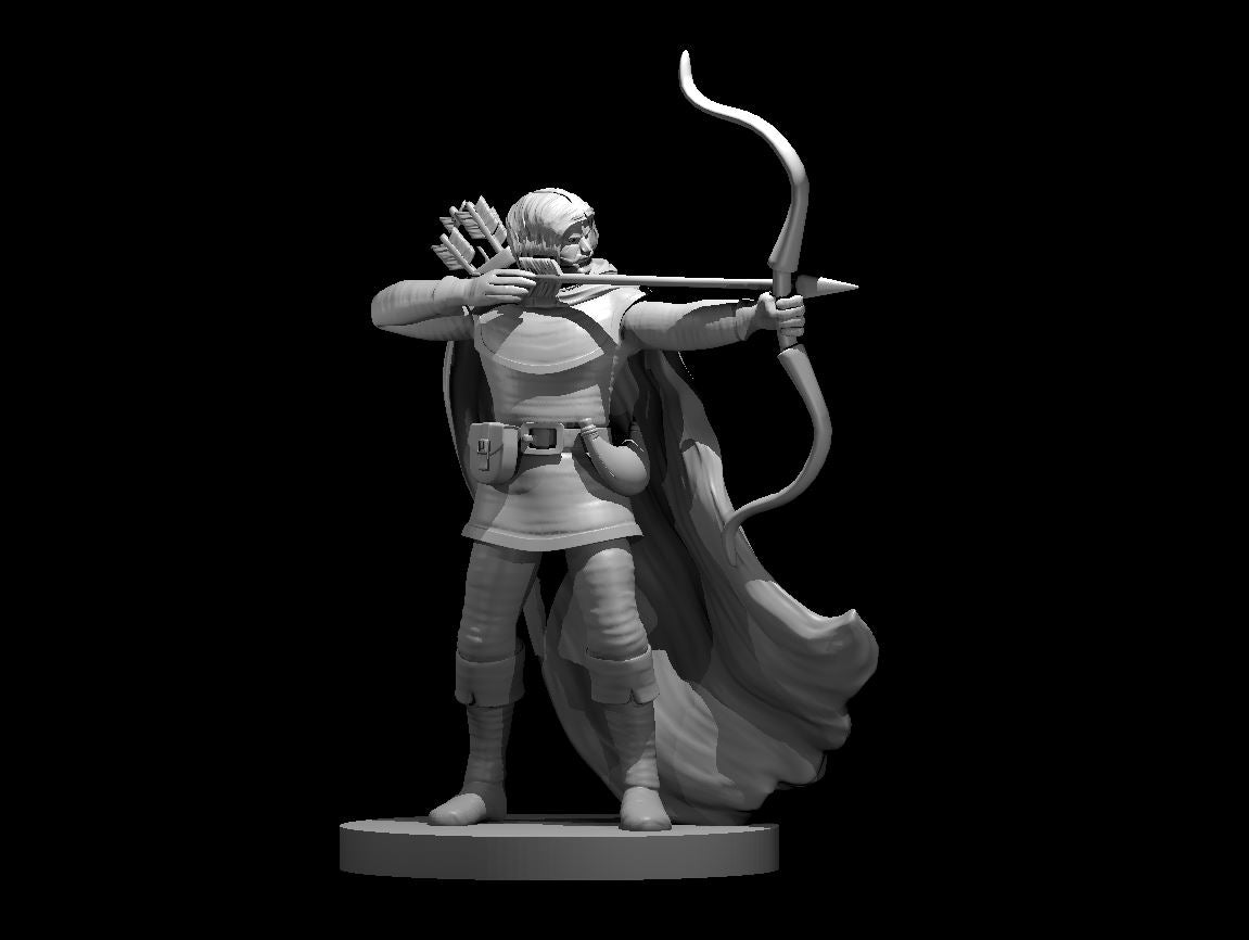 Scout Male miniature model for D&D - Dungeons and Dragons, Pathfinder and Tabletop RPGs