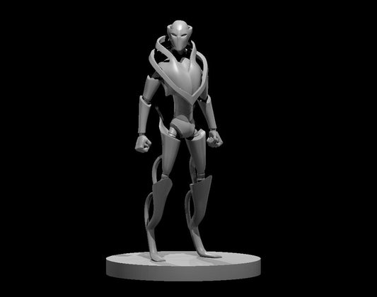Metallic Peacekeeper miniature model for D&D - Dungeons and Dragons, Pathfinder and Tabletop RPGs
