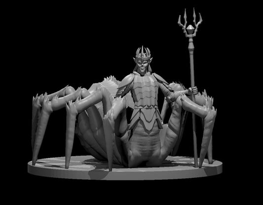 Drider Lich miniature model for D&D - Dungeons and Dragons, Pathfinder and Tabletop RPGs