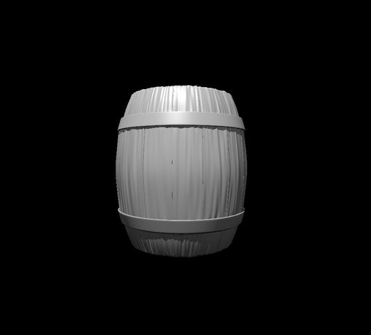 Barrel Mimic in hiding miniature model for D&D - Dungeons and Dragons, Pathfinder and Tabletop RPGs