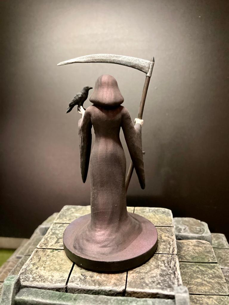 The Raven Queen miniature model for D&D - Dungeons and Dragons, Pathfinder and Tabletop RPGs