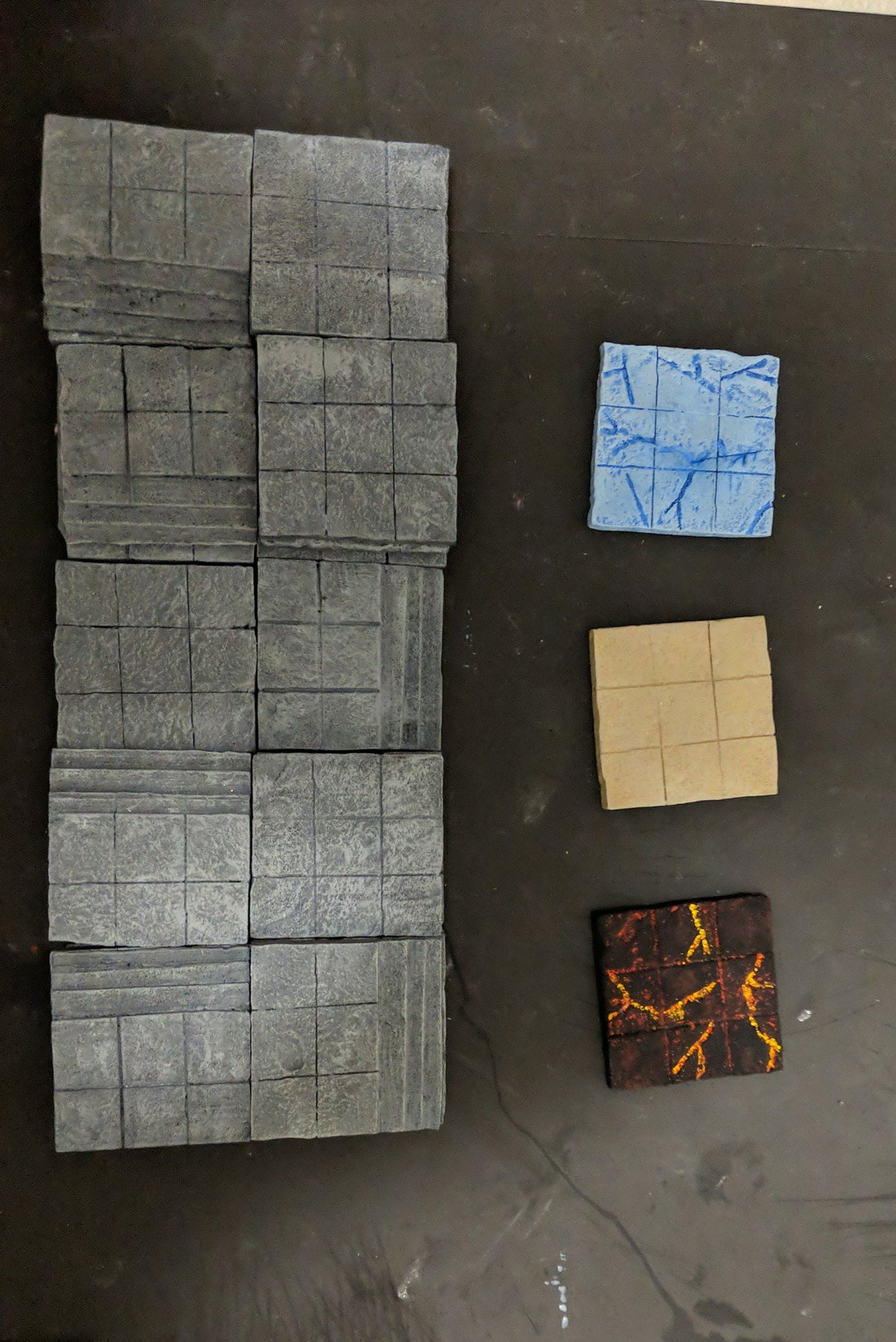Modular Magnetic Tiles for Dungeons and Dragons/ Wargaming/ TTRPGs