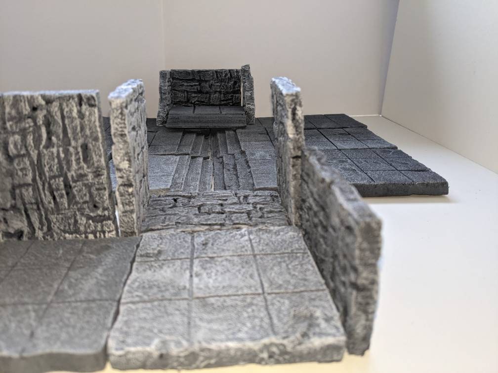 Modular Magnetic Tiles for Dungeons and Dragons/ Wargaming/ TTRPGs