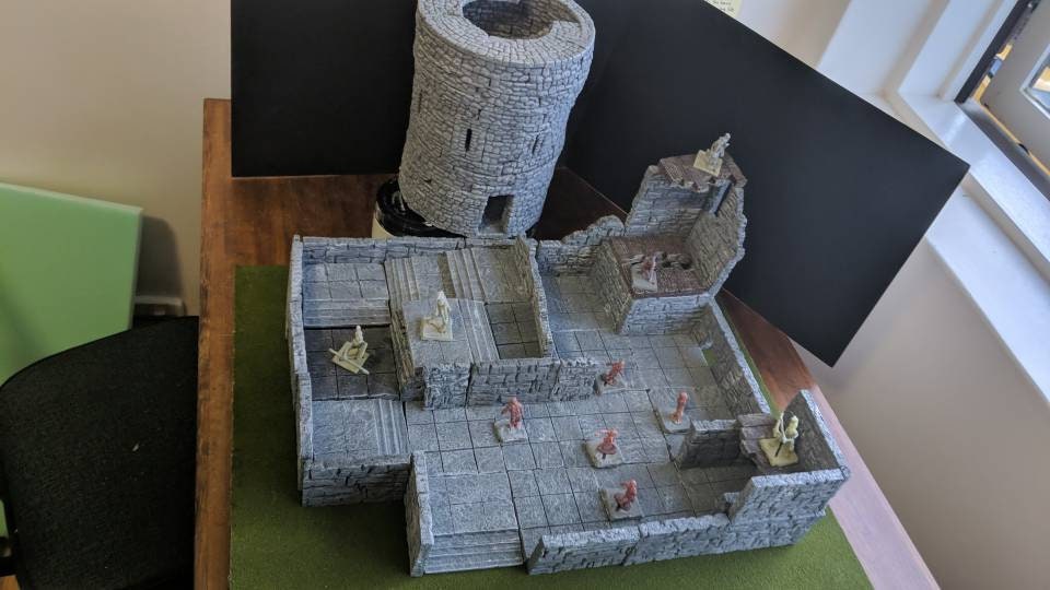 Modular Magnetic Tiles for Dungeons and Dragons/ Wargaming/ TTRPGs