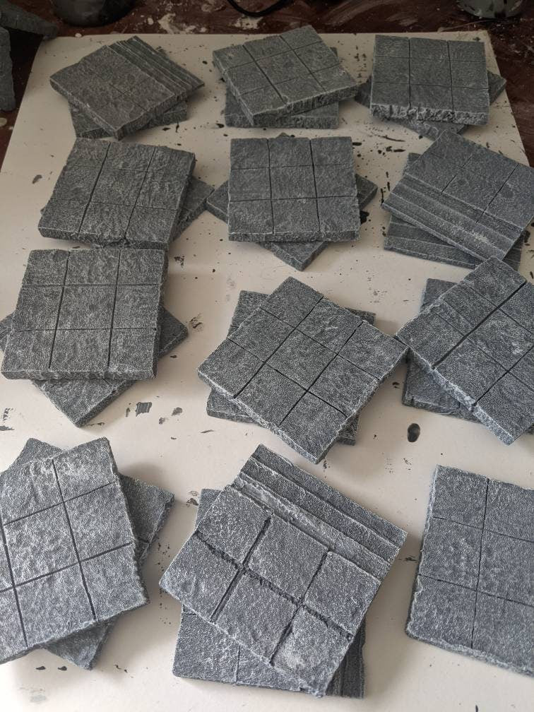 Modular Magnetic Tiles for Dungeons and Dragons/ Wargaming/ TTRPGs