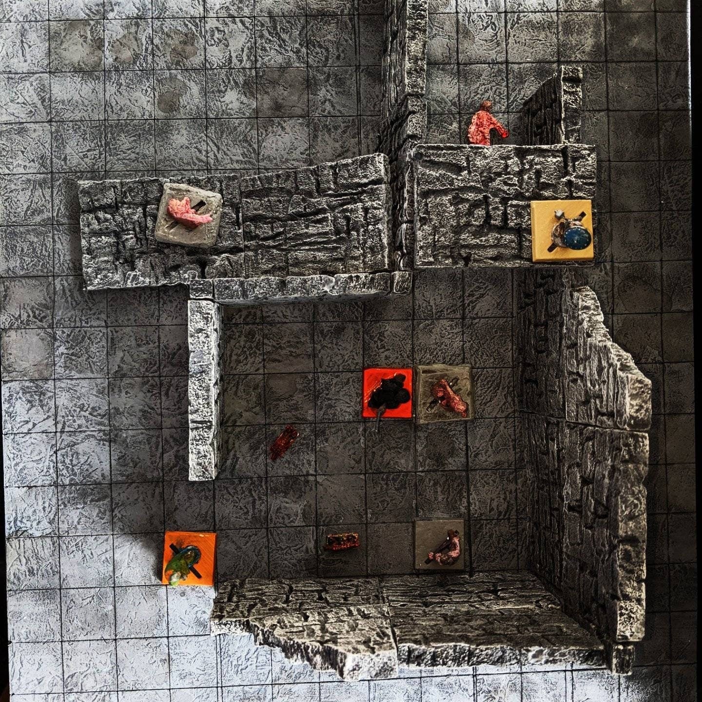 Premium Textured Battle Mat for Dungeons and Dragons, Warhammer40k, Age of Sigmar, Wargaming and TTRPGs
