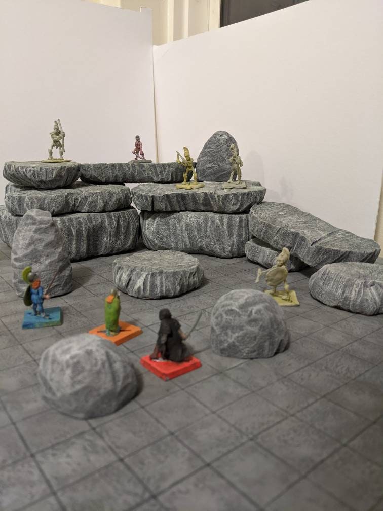 Terrain Stackers - reversable Dungeons and Dragons/ Warhammer 40k/ TTRPGs/ Wargaming