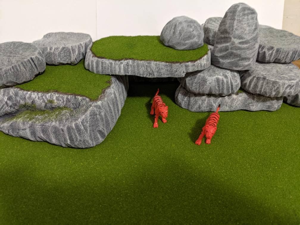 Terrain Rock Set for Dungeons and Dragons/ Warhammer/ TTRPGs/ Wargaming