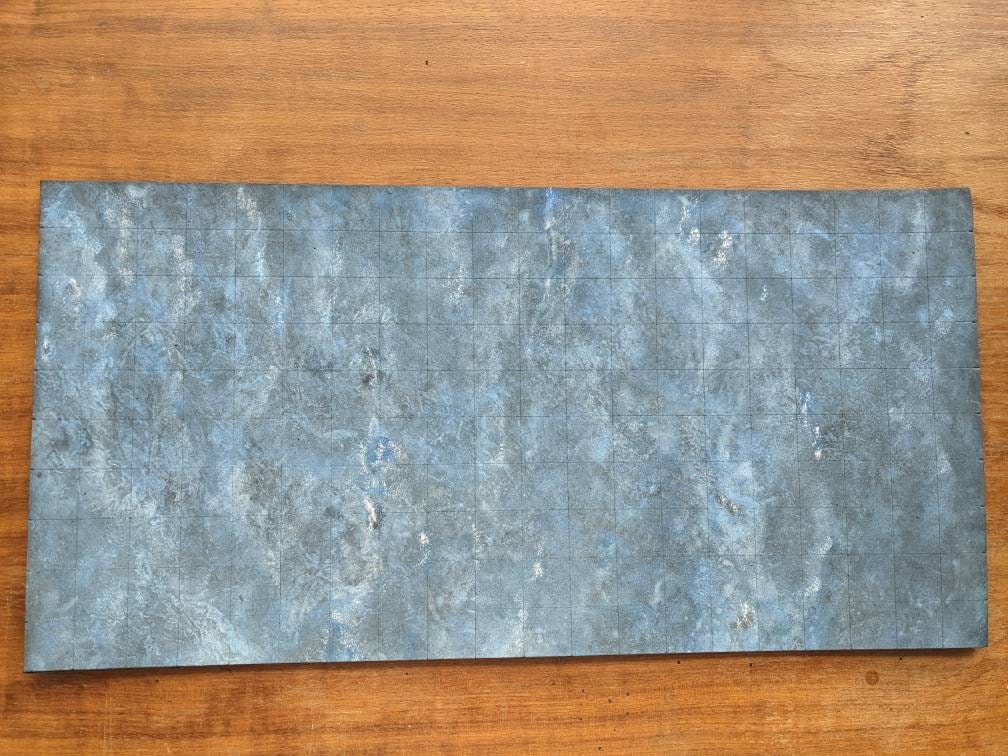 Premium Textured Ocean Battle Mat for Dungeons and Dragons, Warhammer40k, Age of Sigmar, Wargaming and TTRPGs