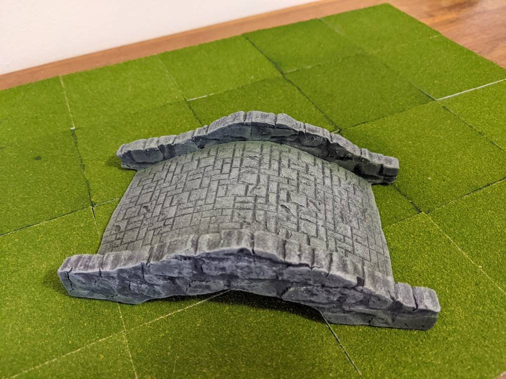 Stone Bridge for Dungeons and Dragons/ Warhammer/ TTRPGs/ Wargaming Terrain