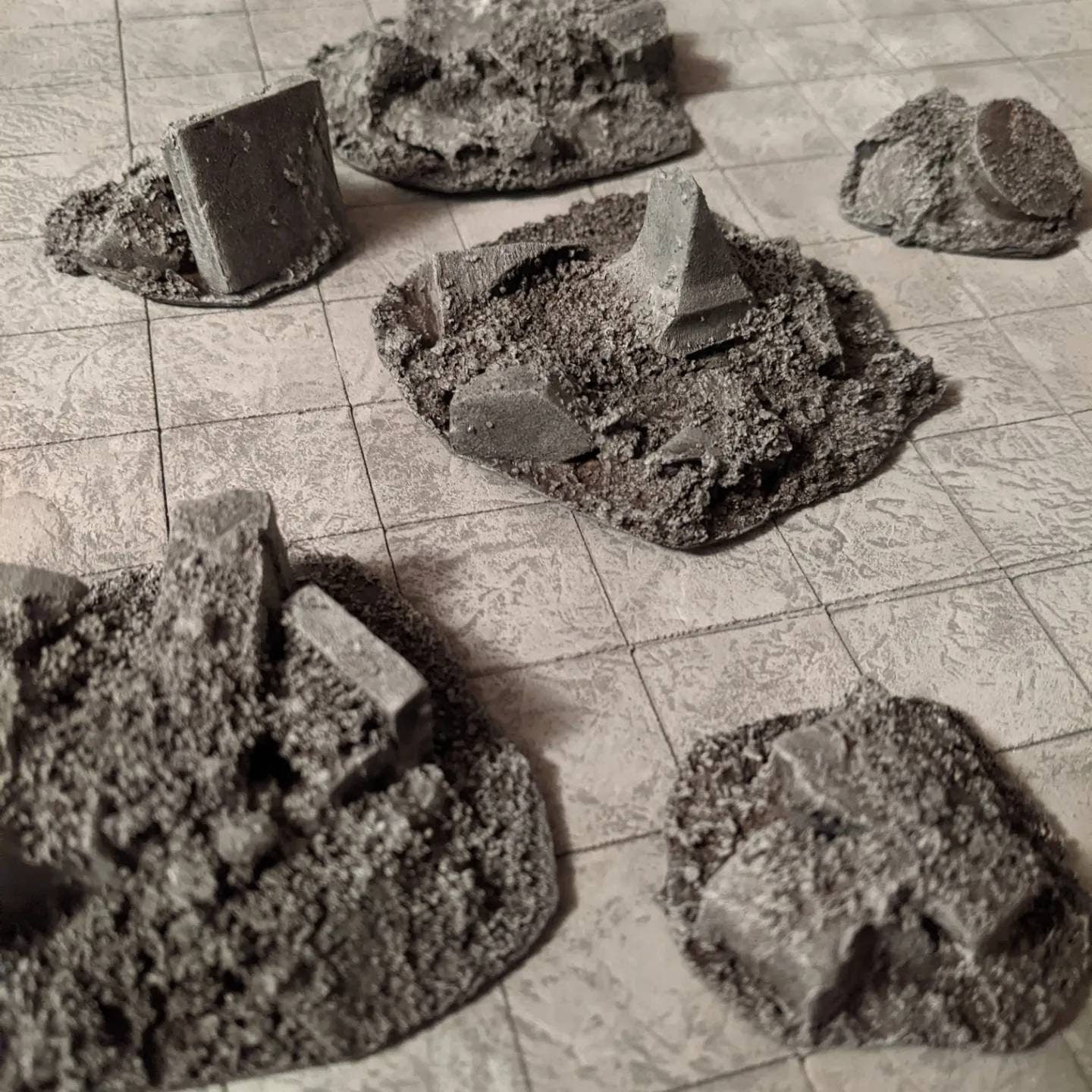 Modular Ruins Set for Dungeons and Dragons/ Warhammer 40k/ Age of Sigmar Terrain