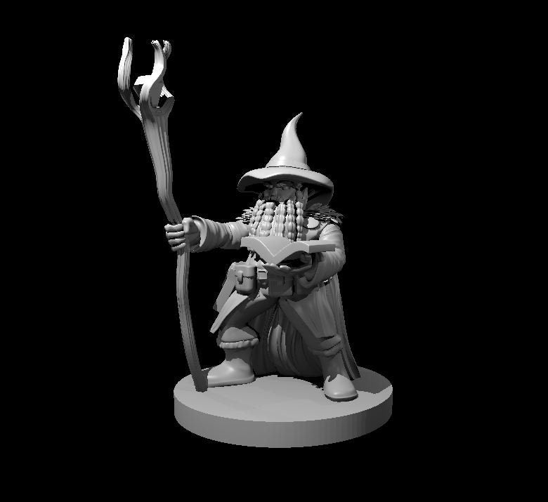 Dwarf Wizard Miniature