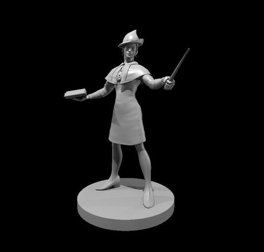 Human Wizard Miniature Female