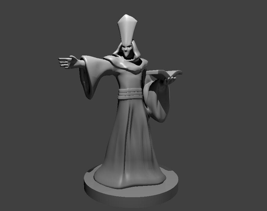Masked Wizard Miniature