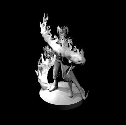 Tiefling Sorcerer Miniature