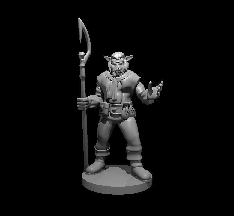 Bugbear Sorcerer/ Wizard Miniature