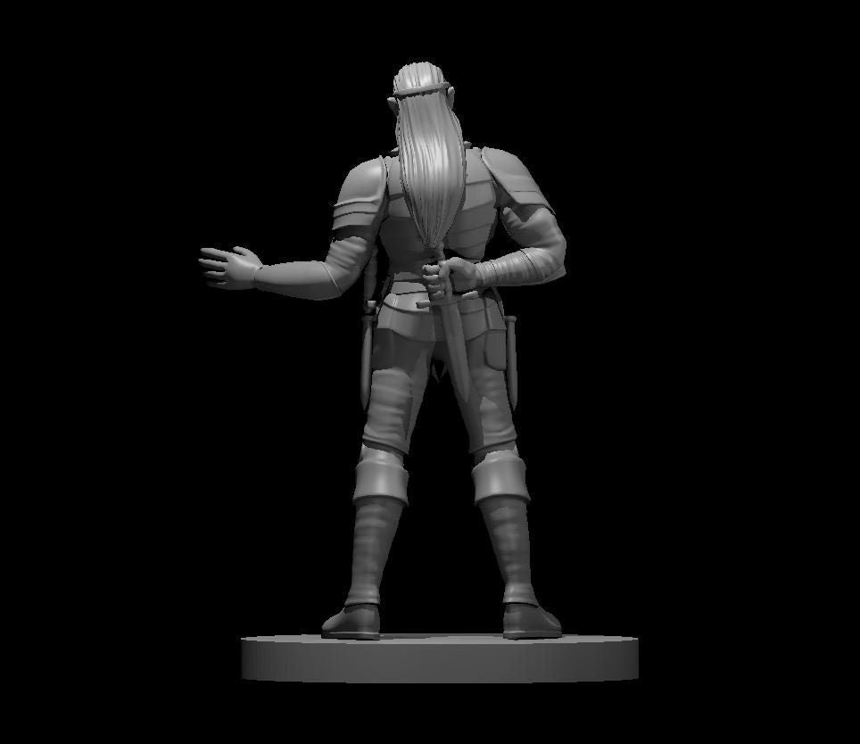 Elven Rogue/ Artificer Miniature
