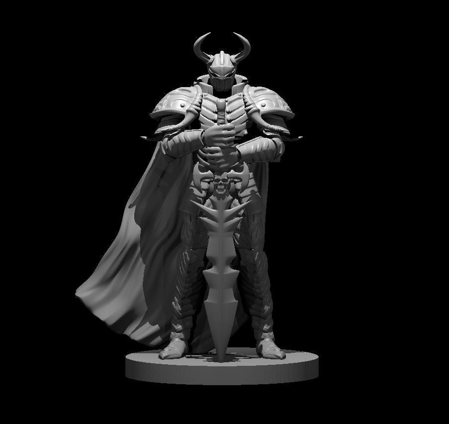 Fallen Paladin Miniature