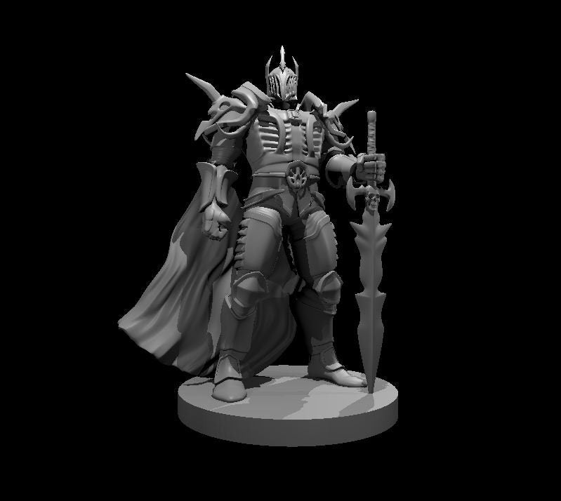 Evil Paladin Miniature